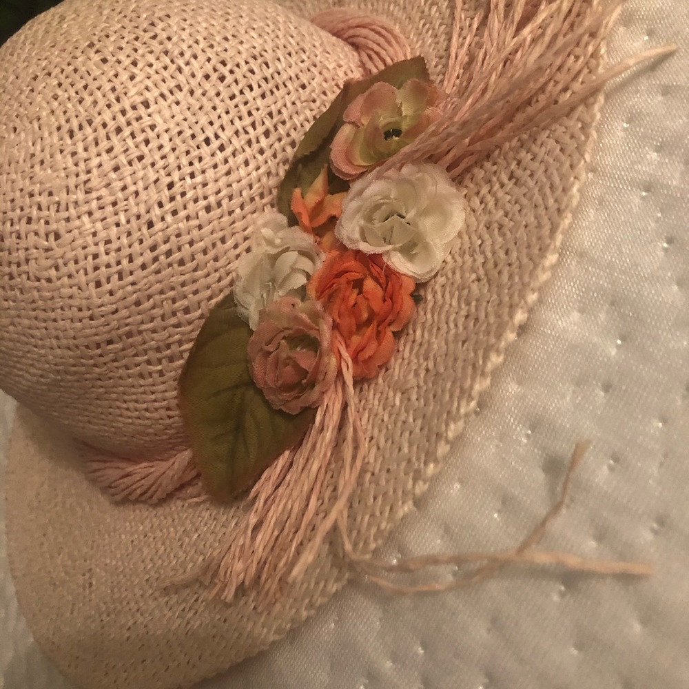 Super cute sun straw hat for baby girl 👒